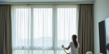 Pre-sale end-of-lease curtain cleaning palm-beach residential property
